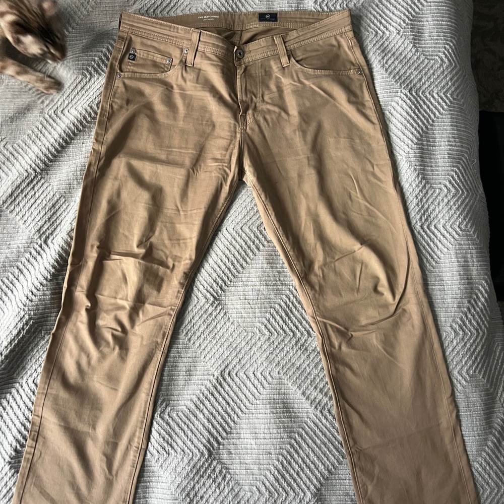 AG Matchbox Tan Pants